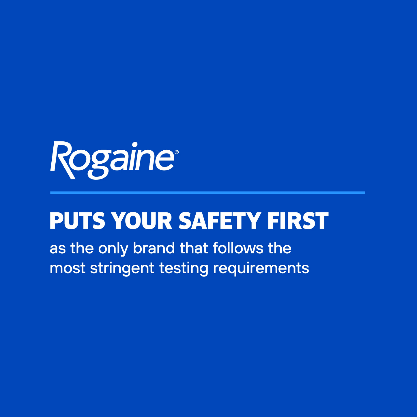 Mens ROGAINE® 5% Minoxidil Unscented Foam